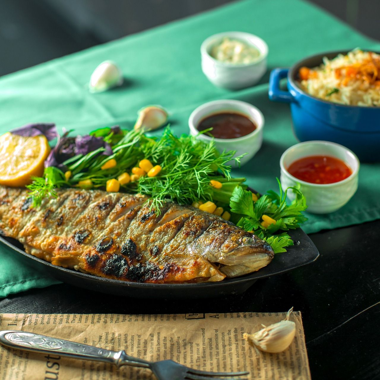 MASALA FISH (SEA BASS)