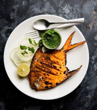TANDOORI POMFRET (BONEFISH)
